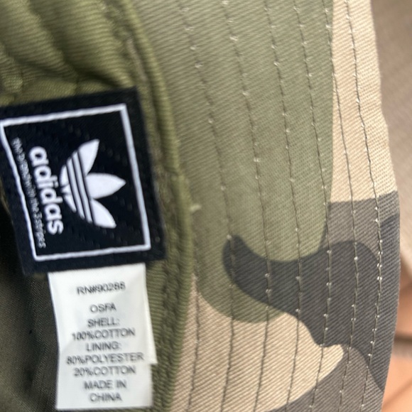 ADIDAS Originals Camo Trefoil Bucket Hat unisex Camouflage - Picture 5 of 7